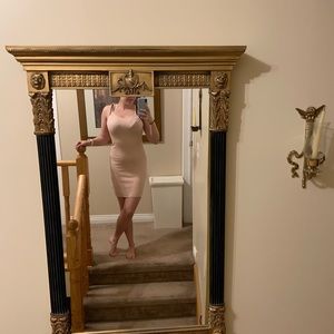 Pink racerback dress